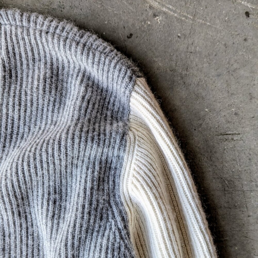 Bldwn Sparrow Cardigan In Grey Multi Wool Cashmer… - image 6